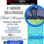 Presentazione 4° Incontro Psicologa – Progetto “QUARTIERE SPORT SOCIALITÀ E BEN… ESSERE”