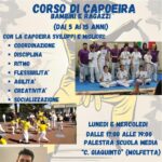 Corso di CAPOEIRA 2024-2025 per bambini e ragazzi dai 5 ai 15 anni